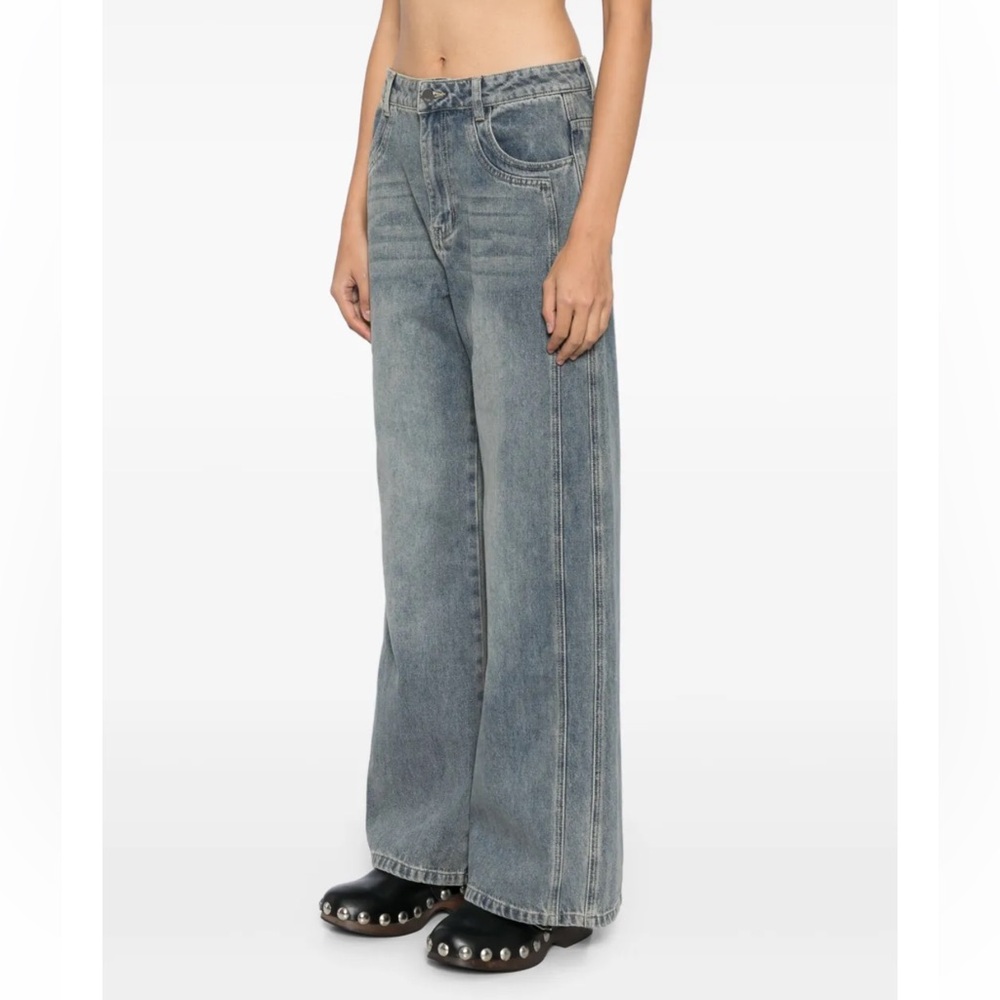 B+AB Relaxed Fit Panelled Denim Jeans Women’s Size 28